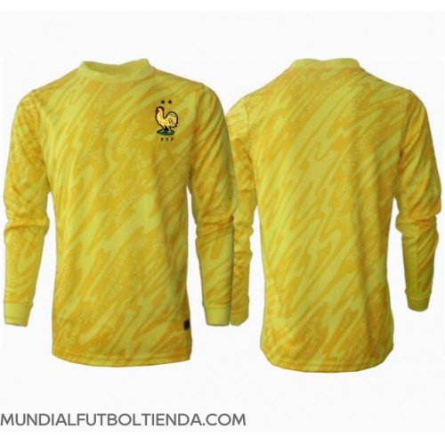 Camiseta Francia Portero Primera Equipación Replica Eurocopa 2024 mangas largas